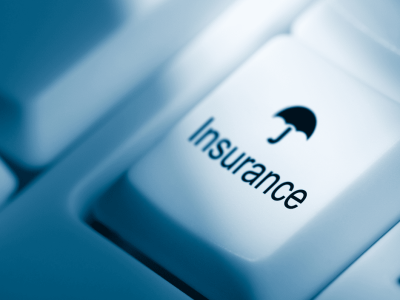 keyboard key with insurance written on key, Cybersecurity, Ransomware Protection