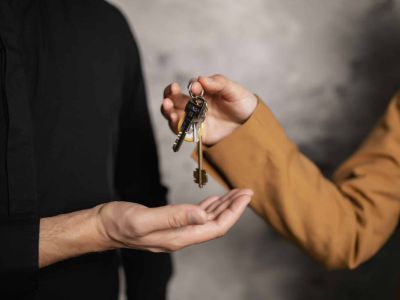 person handing another person keys, Cybersecurity, Ransomware Protection