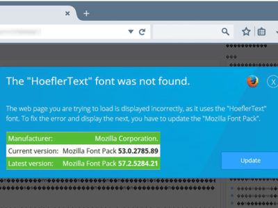 Firefox HoeflerText, Cybersecurity, Ransomware Protection