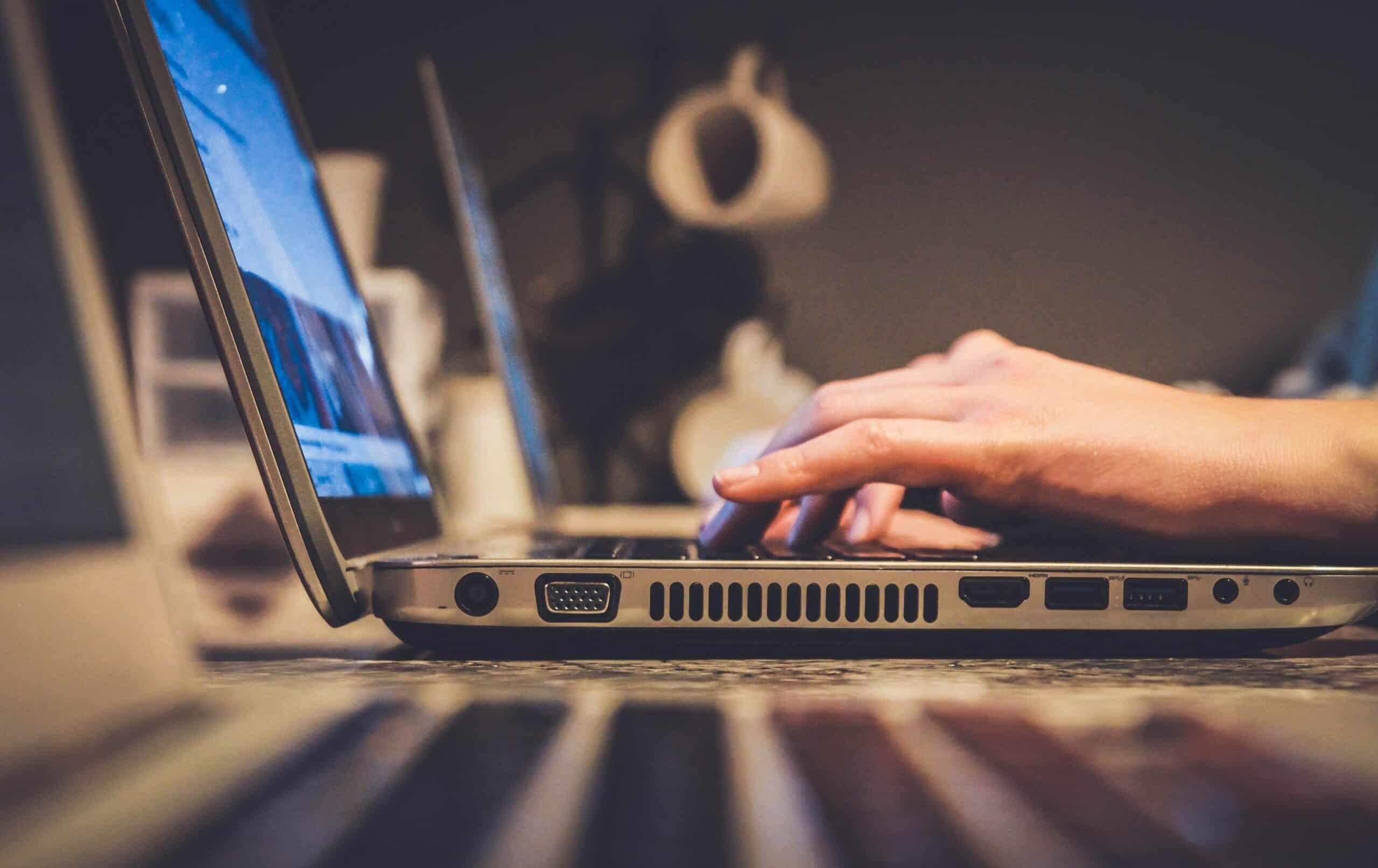 Laptop, Cybersecurity, Ransomware Protection