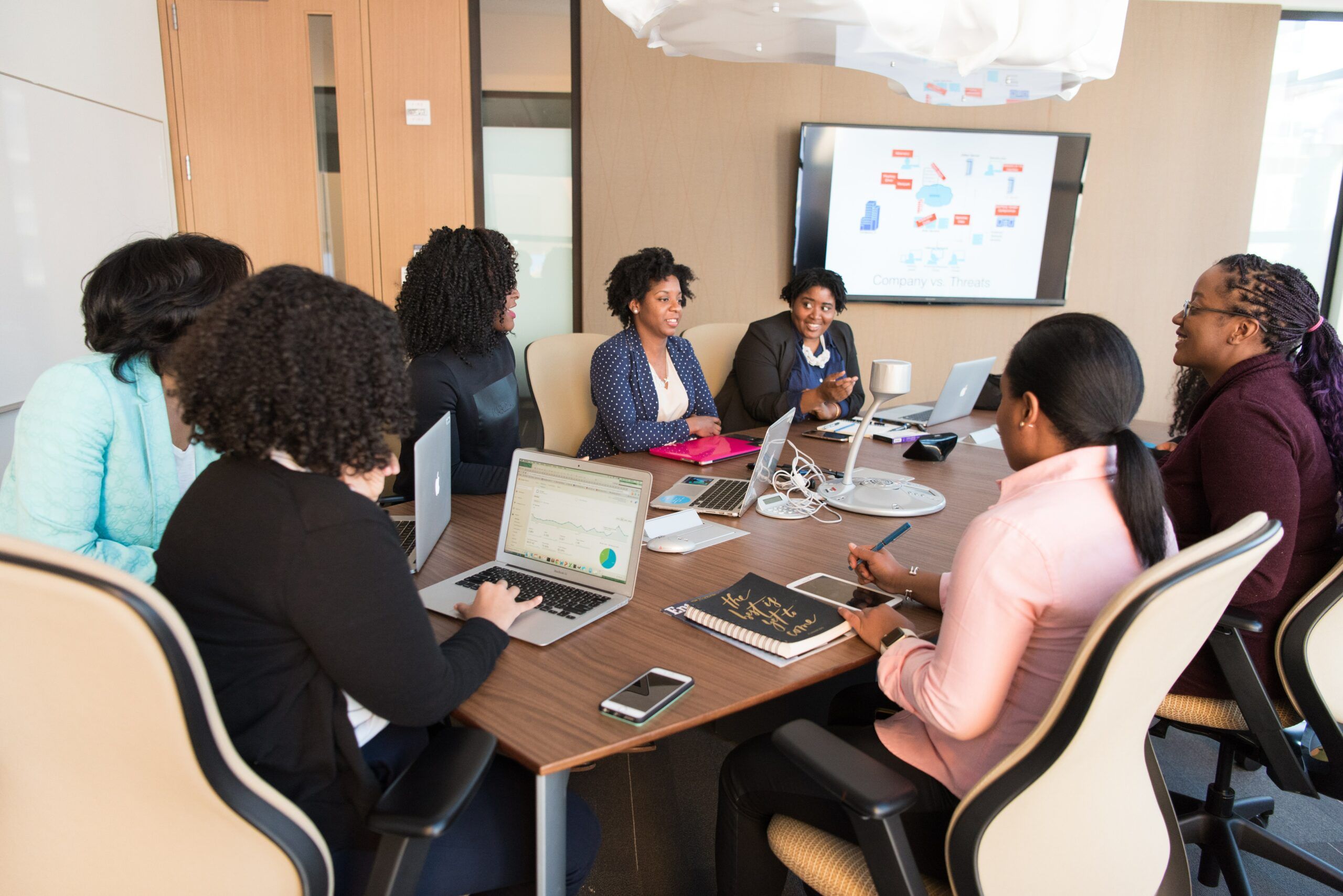 team meeting - IT support chicago - common cybersecurity issues, Cyberscore, cybersecurity companies Chicago