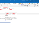 An email showing unsecure links, Cybersecurity, Ransomware Protection
